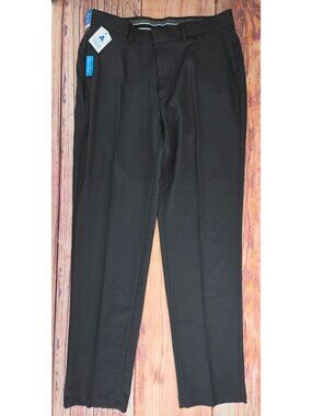 Haggar The Active Series Slim Fit Suit Pant 33X32 Stretch Herringbone